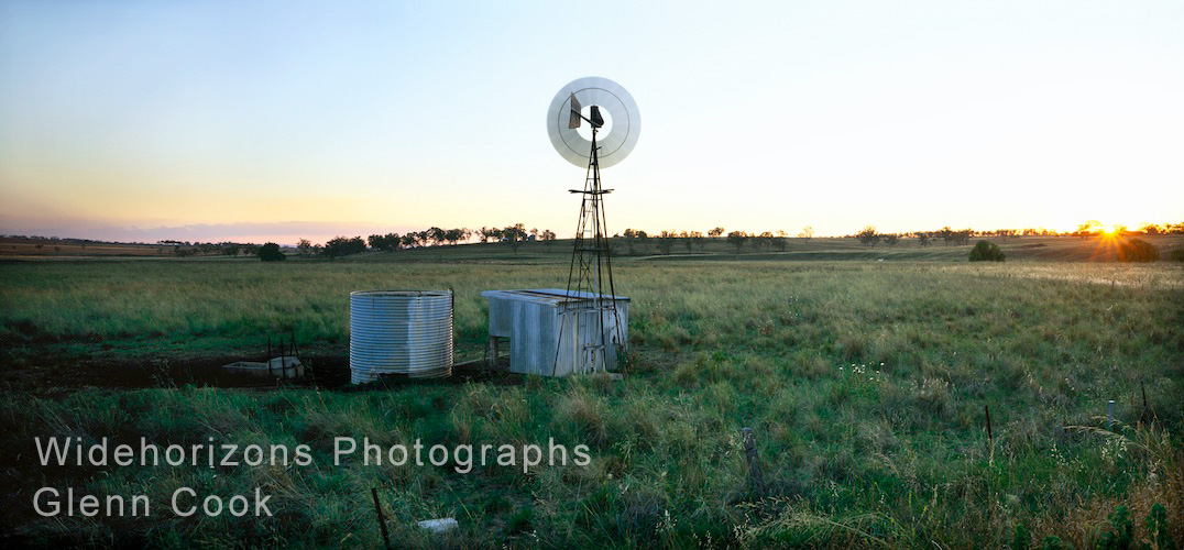 Wind Mill Sunset  OE9096-1719